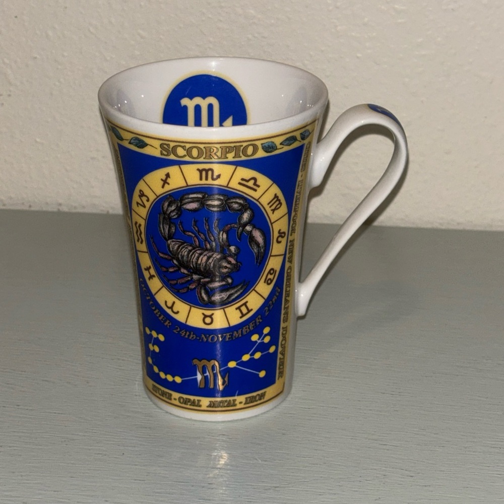ROY KIRKHAM ZODIAC SCORPIO COFFEE MUG